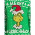 thumbnail image 4 of The Grinch Men's Merry Grinchmas Christmas Sweater with Long Sleeves, Sizes S-3XL, 4 of 5