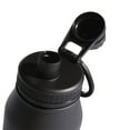 thumbnail image 6 of adidas Unisex 1 Liter (32 oz) Metal Water Bottle, Black/Silver Metallic, One Size, 6 of 6