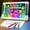 white, variant on GEOKAY Rechargeable LED Drawing Board for Kids, 15-Inch Neon Glow Art Writing Tablet with 9 Colors, Built-in Stand & Marker Storage, Light Up Doodle Board, Gift for Kids/Teens(white)