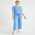 thumbnail image 3 of JUNWELL Women‘s Knit Cropped Sleep Pants  Sizes S to 3X, 3 of 6