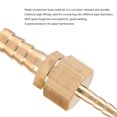 thumbnail image 4 of Ccdes Barb, 2 Pcs Raccord en Laiton 4-10mm Réducteur de Queue Connecteur de Bouchon, Barb en Laiton, 4 of 8