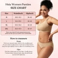 thumbnail image 6 of HSIA Panties for Women Underwear Soft Seamless High-Cut Briefs,6 Pack L, 6 of 7