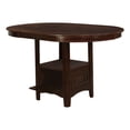 thumbnail image 1 of Coaster Lavon Extensible Table à Manger Hauteur Comptoir en Bois en Brun, 1 of 4