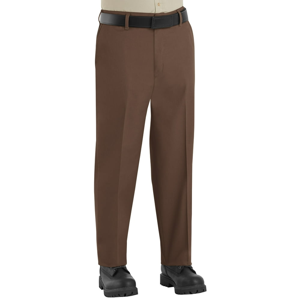 red kap elastic insert work pant