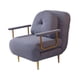 thumbnail image 3 of Silla Individual, Cama, Muebles De Salón, Respaldo Reclinable Multiusos Para Interior, Gris Y Azul gris azul, 3 of 9