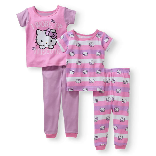 Hello Kitty Baby Girl's Licensed Cotton - Walmart.com
