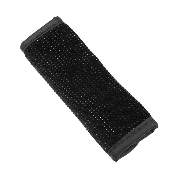 Unique Bargains Universal Car Handbrake Cover Protector Bling Rhinestone Handbrake Decoration Cover Accessories Black