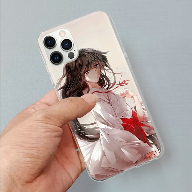 OTS98 Inuyasha Funda Blanda Transparente Compatible Con Samsung M52 M53 M31 M51 A22 A32 A42 A52 A72