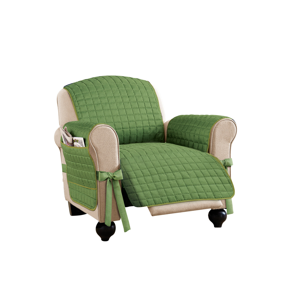 Collections Etc Classic Reversible Quilted Furniture Protector Cover