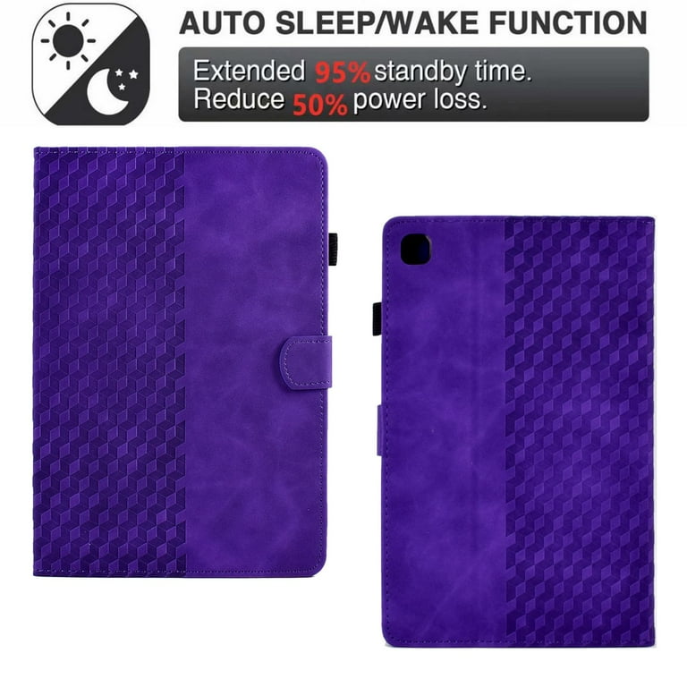 Coque Pour Lenovo Tab K11 Plus/Lenovo Tab M11 Plus 11.45 Pouces Etui Premium Cuir PU Rotatif à 360 Antichoc Degrés Flip Case Cover Fonction Support Housse - Violet