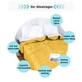 thumbnail image 4 of Comefolife Cooling Comforter, Double-Sided Cool Tech Comforter, Soft Cooling Comforter for Hot Sleepers, Breathable & Lightweight Comforter King Duvet Insert (Yellow,70.86"x78.74"), 4 of 9