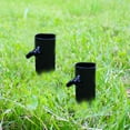 thumbnail image 4 of Sunnydaze Black Steel Outdoor Lawn Torch Stakes (4 Count), 4 of 7