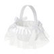 thumbnail image 5 of Cesta de flores para boda, cesta para niña de , cesta de almacenamiento con asa, accesorio nupcial para ocasiones especiales, celebraciones,, 5 of 9