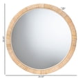 thumbnail image 4 of bali & pari Bella Seagrass BOHO Mirror, Natural Brown, 4 of 4