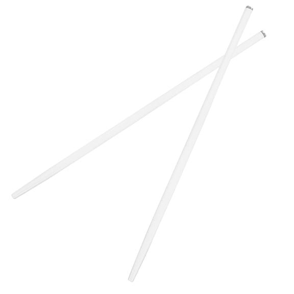 SOPOTUTU Clear Glass Chopsticks 1 Pair Reusable Kitchen Utensils for Dining and Cooking