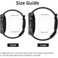 thumbnail image 6 of Compatible for Samsung Watch 3 Bands 45mm/Galaxy Watch Bands 46mm/Gear S3 Frontier/Classic Watch, 22mm Watch Band Quick Release Silicone Breathable Strap Wristband for Men，Black/Gray, 6 of 6