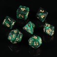 thumbnail image 2 of Dados poliédricos para entretenimiento de fiesta, suministros de juego de mesa, estilo cielo estrellado, ilusión de Color, 4/6/8/10/12/20, 2 of 4