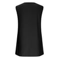 thumbnail image 7 of fatyb Tank Tops for Women Eyelet Embroidery Summer Shirts Sleeveless Casual Loose Blouses with Split, 7 of 7