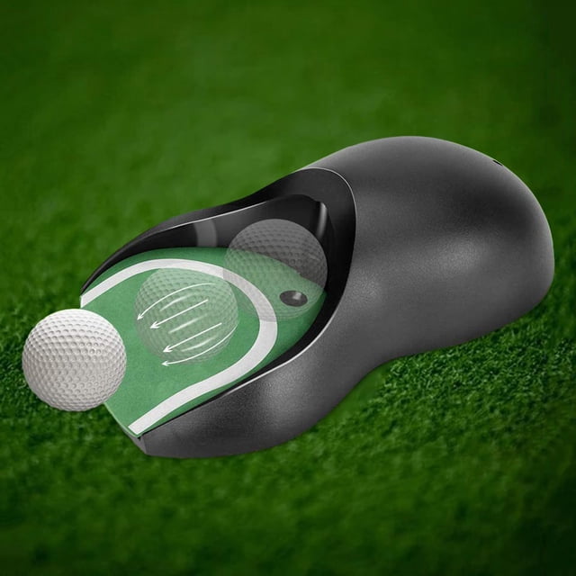 Taza de Putting automática Cola Agujero de Golf con automático pelota de Golf ejercitador práctica de Golf