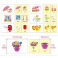 thumbnail image 3 of New 32 Pcs/Box Kids Puzzles Toy Baby Cognition Toddler Fruit/Animal/Life Cards Matching Game Infant Cognitive Card Gift, 3 of 3