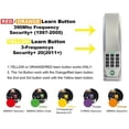 thumbnail image 4 of Garage Door Keypad Fingerprint Lock 877MAX 315/390MHZ Wireless Keypad Remote Control Garage Door Opener, 4 of 5