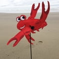thumbnail image 2 of In the Breeze 2553 — Baby Crab Whirligig Wind Spinner, Outdoor Sea Life Novelty Garden Decor, 2 of 4