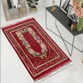 thumbnail image 4 of XIEULQP Portable Muslim Prayer Rug, Sajadah for Islam Prayer Carpet Mat Lightweight Folable Ramadan Praying Mat Islamic Eid Ramadan Rug for Kids Men Women, 4 of 4