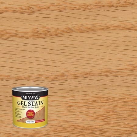 Minwax Honey Maple, Gel Stain, 1/2 Pint