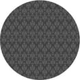 thumbnail image 1 of Ahgly Company Machine Washable Indoor Round Transitional Nardo Gray Area Rugs, 3' Round, 1 of 7