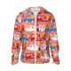 thumbnail image 1 of Balery Cartoon with Traffic Elements Sudadera ligera de manga larga con capucha y protección solar UPF 50+ para hombre y mujer, ideal para pesca y running-Medium, 1 of 7
