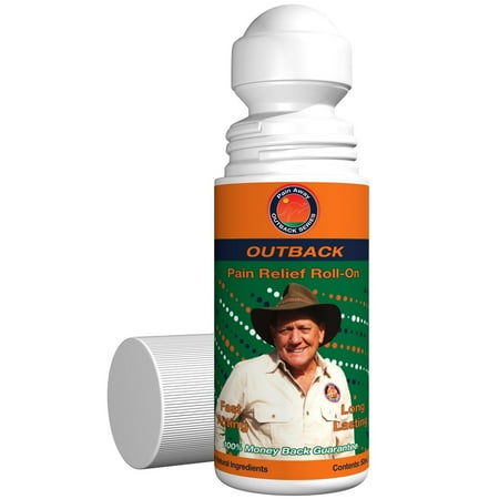 Fibromyalgia Pain Relief - Outback All-Natural Pain Relief 50mL Roll-On (1.69 fl oz) Topical Oil Chosen By Sufferers of Neuropathy, Arthritis, Fibromyalgia, Plantar Fasciitis, Back Pain, Sciatica, Tendonitis & Tennis Elbow