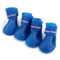 thumbnail image 2 of Dog Candy Colors Boots Waterproof Rubber Pet Rain Shoes Booties L, 2 of 8