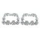 thumbnail image 1 of Qarigey Rhinestone Crystal Shoe Clips Women Tone Party Wedding Bridal Buckle Decor Ropa, zapatos y accesorios Miscelánea, 1 of 1
