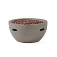 thumbnail image 4 of Christopher Knight Home ®   27" Bowl Shaped MGO 40,000 BTU Propane Fire Pit, Light Grey, 4 of 10