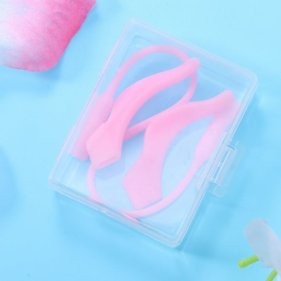 Masteelf Pink Silicone Eyeglass Holder with Comfortable Flexible Strap and Ear Hook Grip for Kids Keeps Glasses from Falling Off
