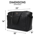 thumbnail image 3 of Bolso Weekender ELLE Compass de Cuero Vegano 32L, 3 of 9