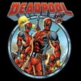 thumbnail image 2 of Men's Marvel: Deadpool Team Pool  Graphic T-Shirt, 2 of 5