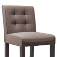 thumbnail image 4 of Atlin Designs 31" Contemporary Wood/Fabric Bar Stool in Brown, 4 of 5
