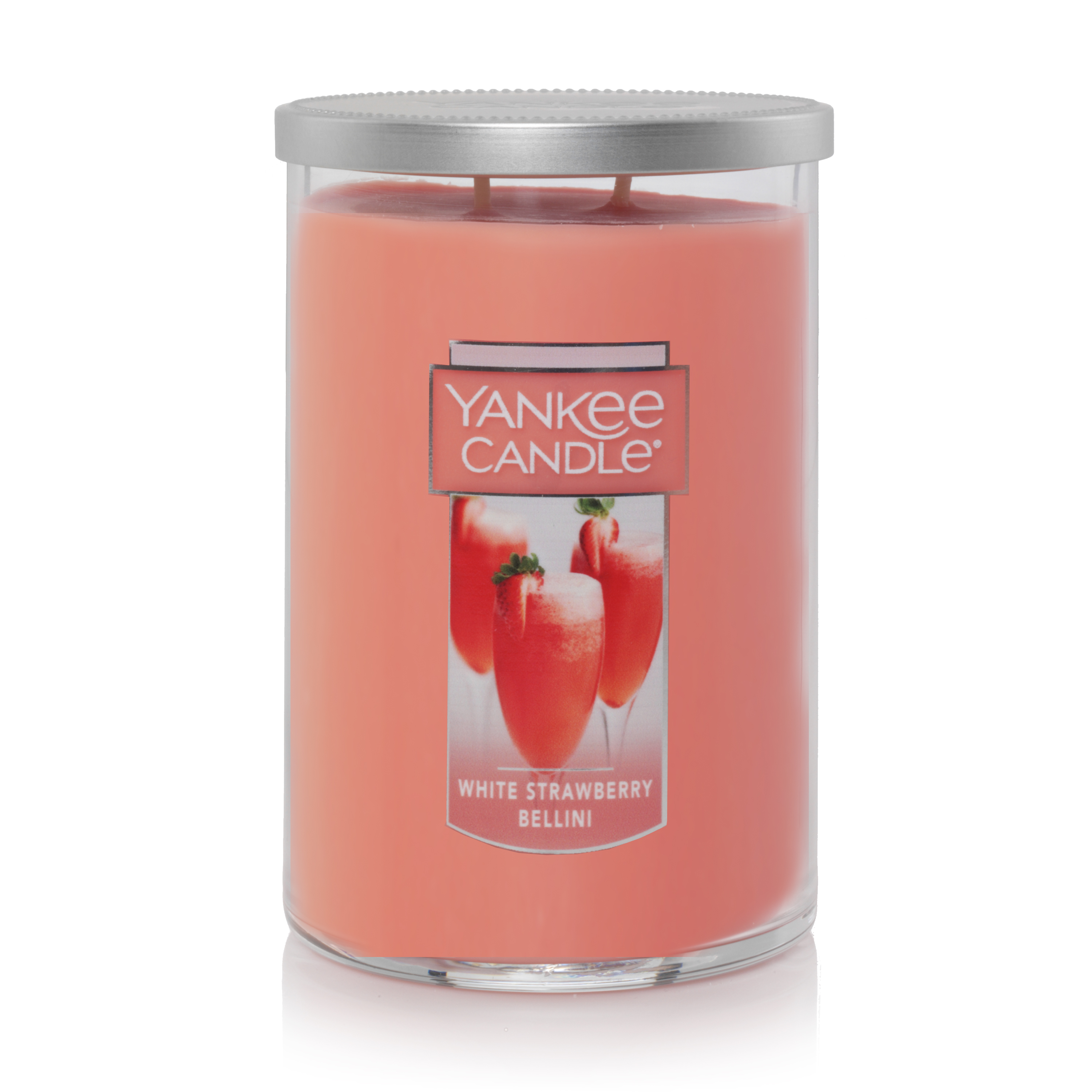 Yankee Candle White Strawberry Bellini Large 2Wick Tumbler Candle