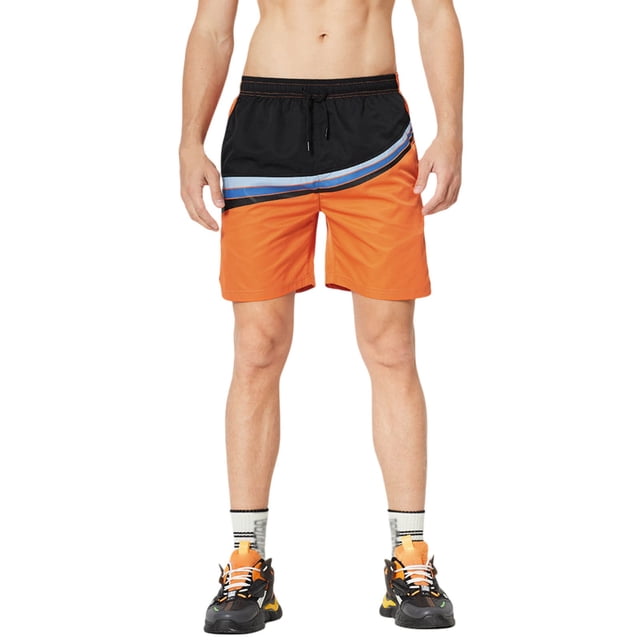 Shorts Hommes Décontractés Homme Mode Rue Tendance Design Plissé Shorts Droits Shorts de Gym Hommes Noir TTG