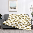 thumbnail image 2 of Naloa Leopard Print Flannel Blankets - Thick and Warm Blanket for Winter, Soft Fuzzy Plush King Blanket for All Seasons40"x30", 2 of 6