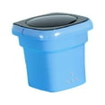 thumbnail image 4 of Lavadora portátil plegable Lavadora de cubeta pequeña con asa, 2.8L, fácil de , mini lavadora de ropa para viajes, campamentos, calcetines azul Soledad Lavadora portátil, 4 of 10