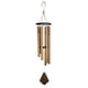 thumbnail image 2 of Campanas De Viento De Madera Decoración De Jardín Al Aire Libre Tubo De Metal Ornamental Oro Soledad Carillón de viento, 2 of 4