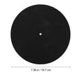 thumbnail image 2 of Miangastore Turntable Mat 7 Inch 3mm Thickness Felt Disc Protective Pad Vinyl Record Mat, 2 of 9