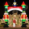 10FT Christmas Inflatable Archway Outdoor Decoration, Inflatable
