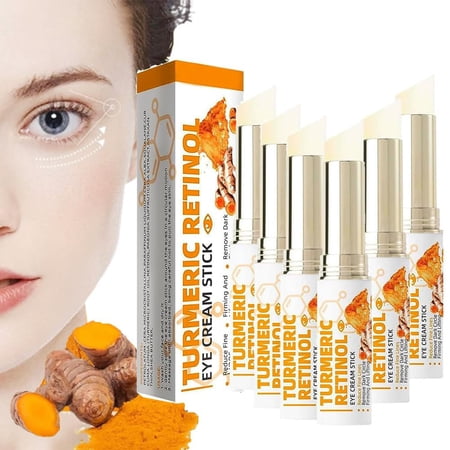 Lumibalm for Under Eye Bags, Lumistick for Eye Bags, Turmeric Retinol Eye Cream Stick, Lumibalm Eye Bags, Lumibalm Eye Serum, Eye Cream for Puffiness and Bags Under Eyes, Anti Aging