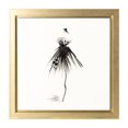 thumbnail image 4 of Sagebrook Home Set of 3 Hand Painted Ballerina Poses, Abstract Wall Art, Black and White, 4 of 11