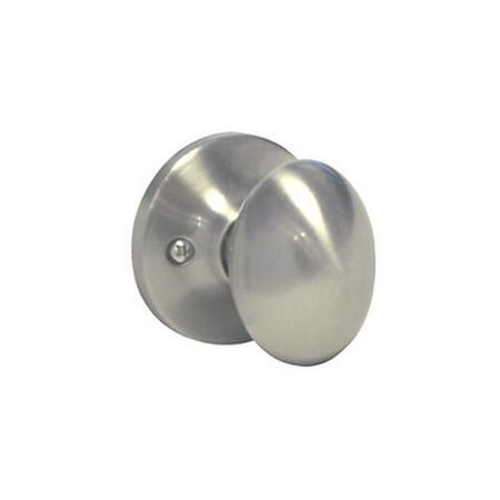 Satin Nickel Dummy Oval Egg Shaped Knob Style 6093dc Walmart Com