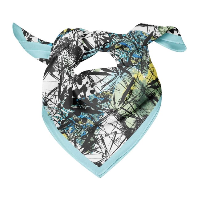 Bimba Womens Square Head Bandanas Summer Neck Wrap Scarf-40 x 40 Inches