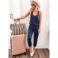 thumbnail image 3 of Mono Mujer PRETTYGARDEN Sin Mangas Azul Marino XXL, 3 of 5